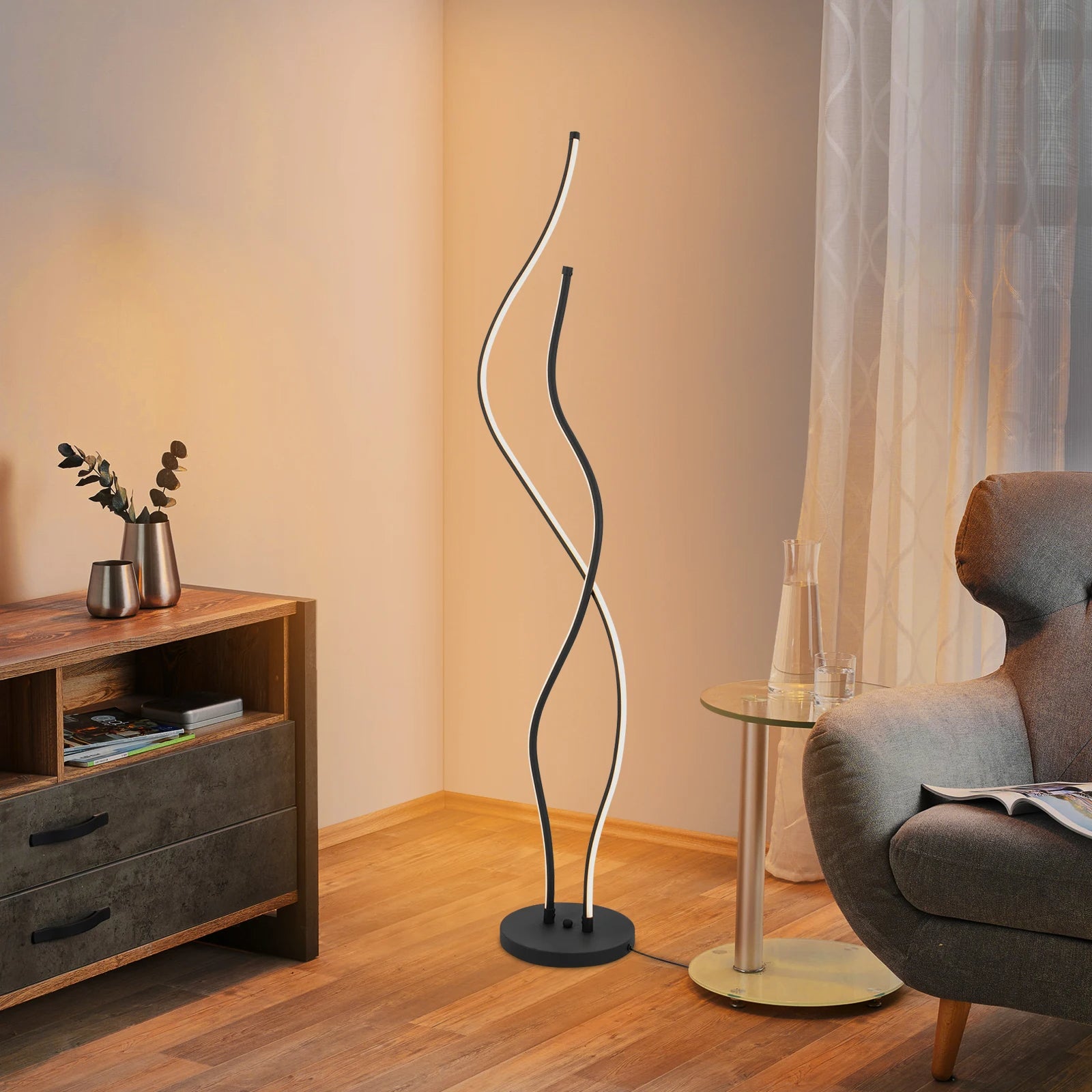 Lampadaire de style moderne