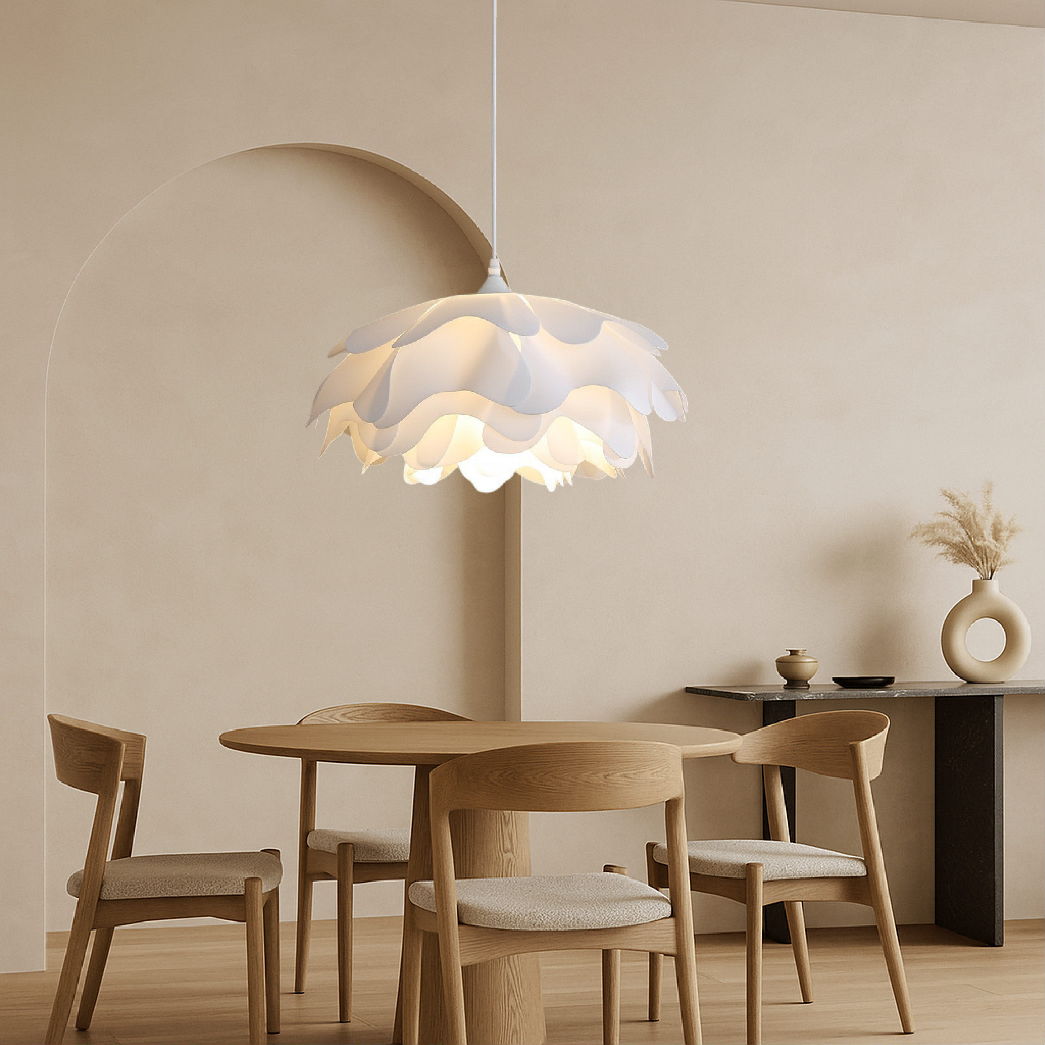 Lampe pendante Peony Mud