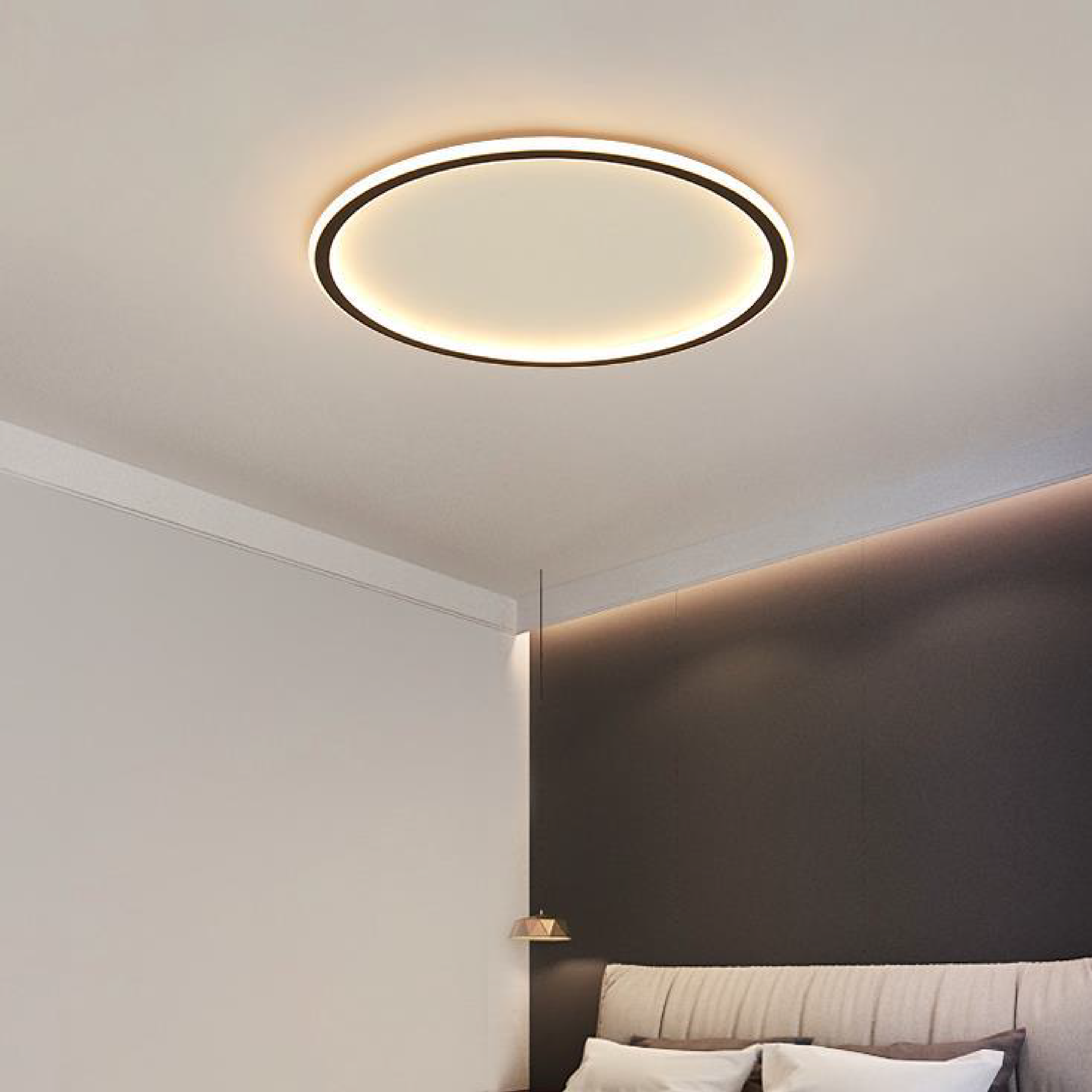 Mysaglobe Plafonnier rond scandinave