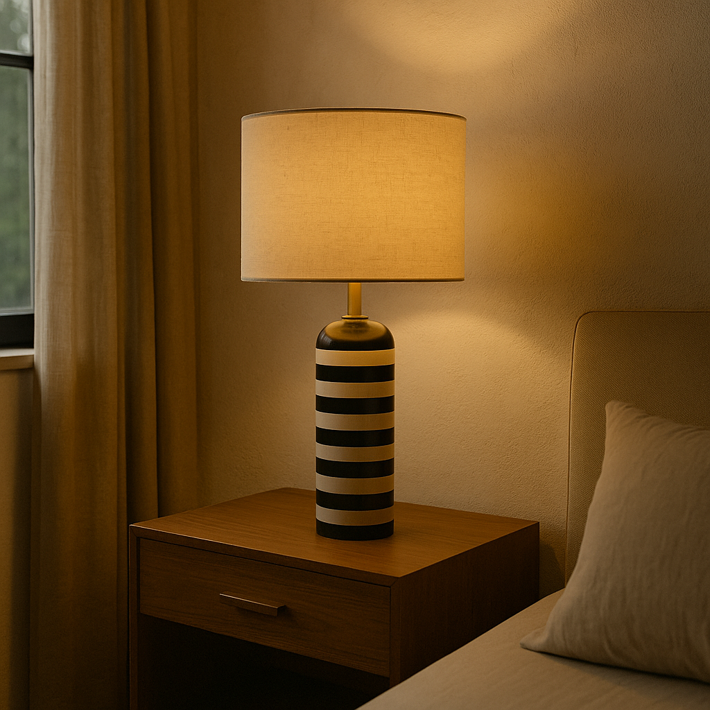 Lampe à poser en marbre Rexo