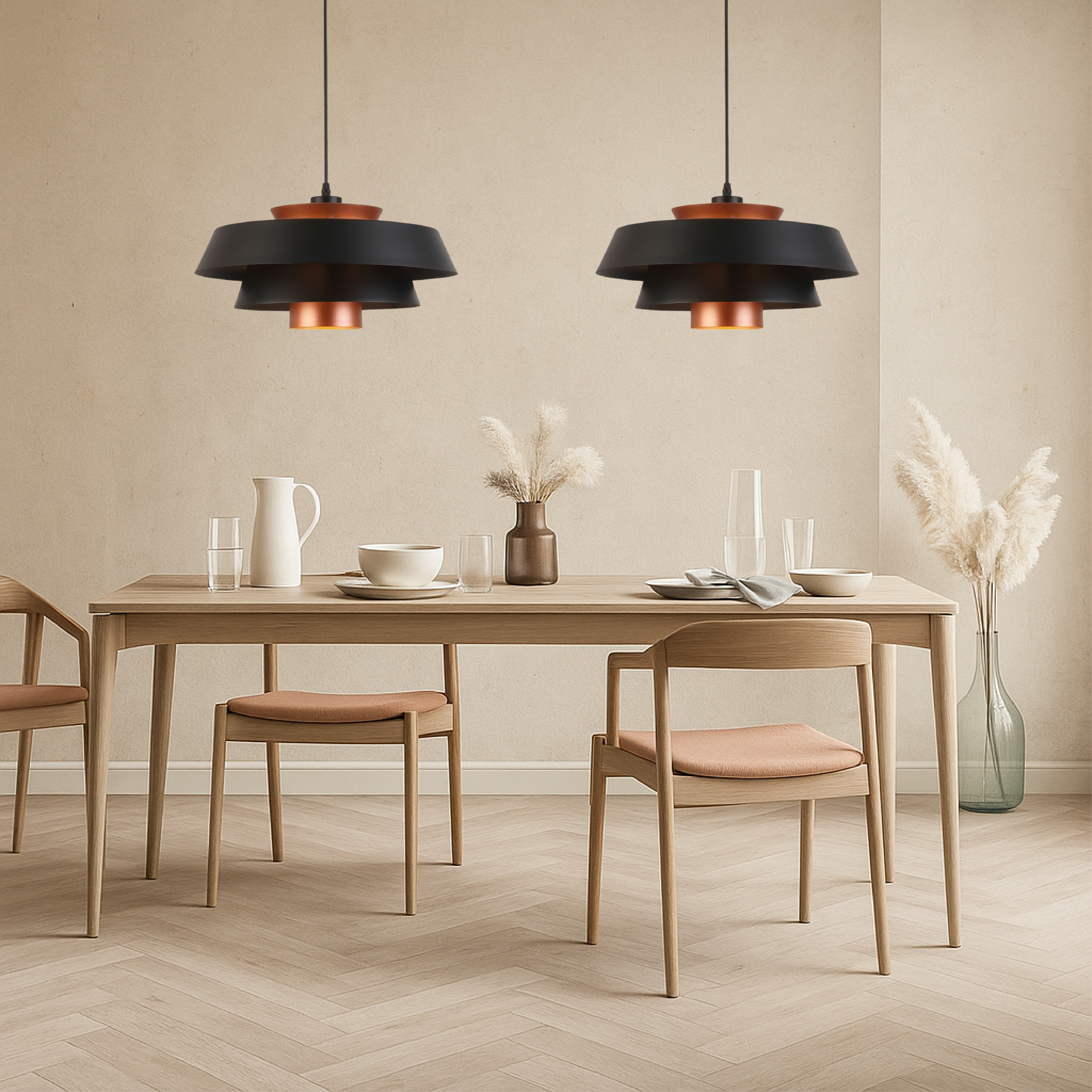 Suspension Retro Pot