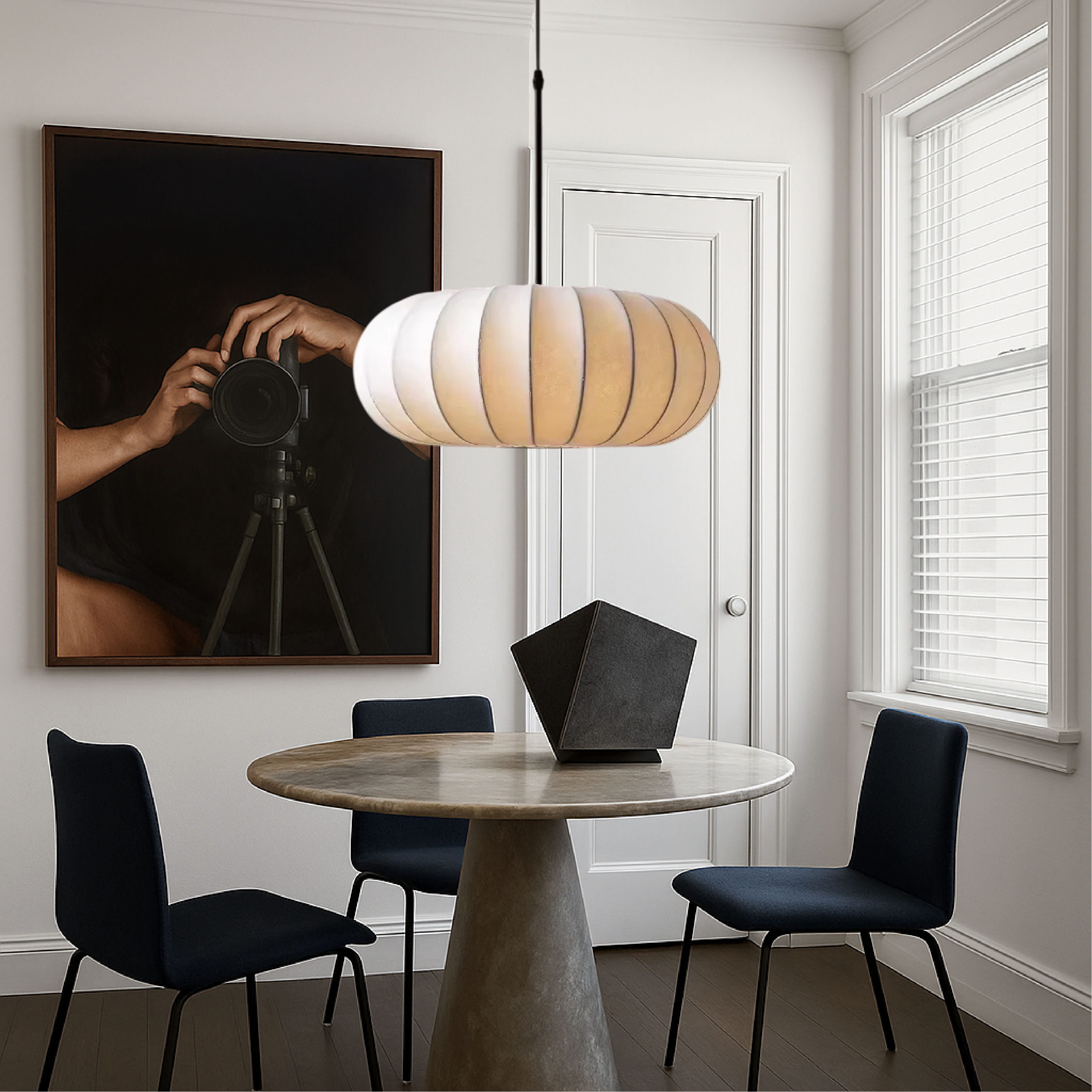 Lampe suspendue en soie Verona
