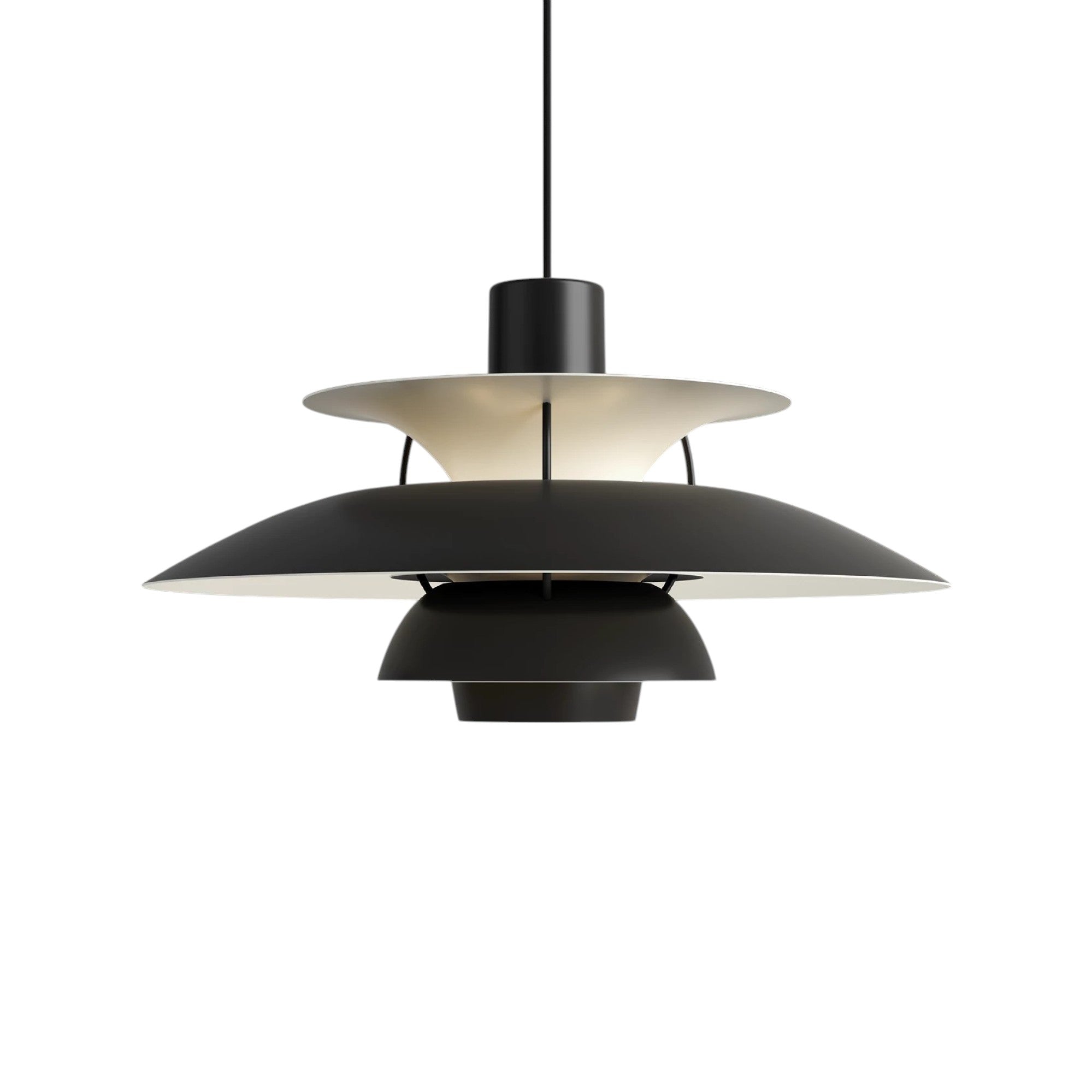 Lampe suspendue multicouche danoise
