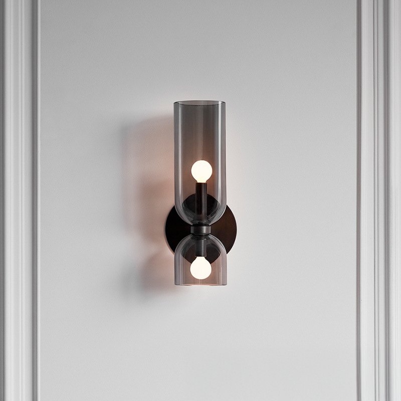 Lampe murale créative en verre