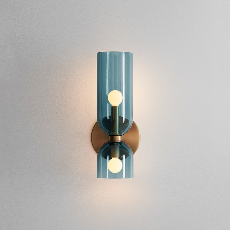 Lampe murale créative en verre