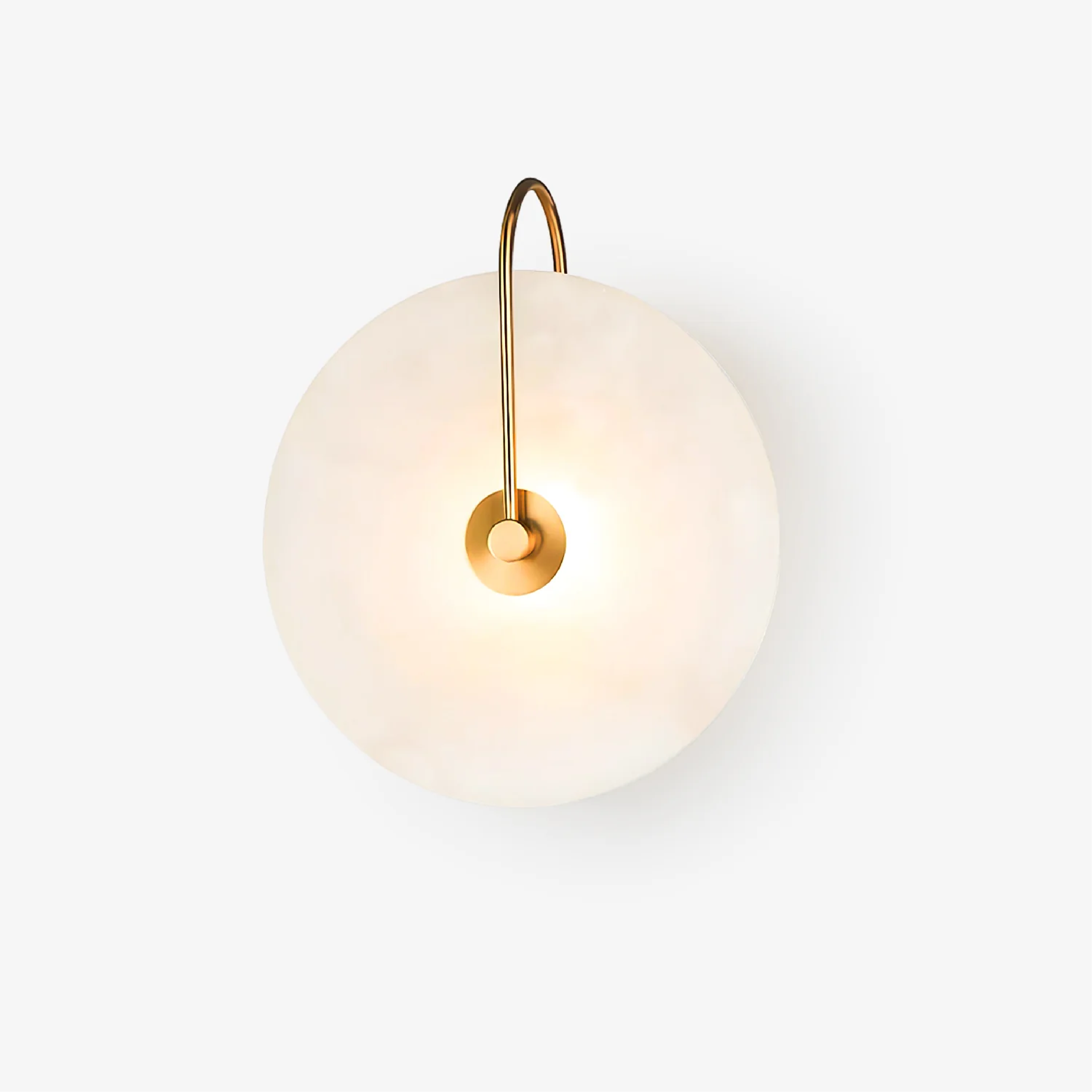 Lampe murale LED en marbre Alab