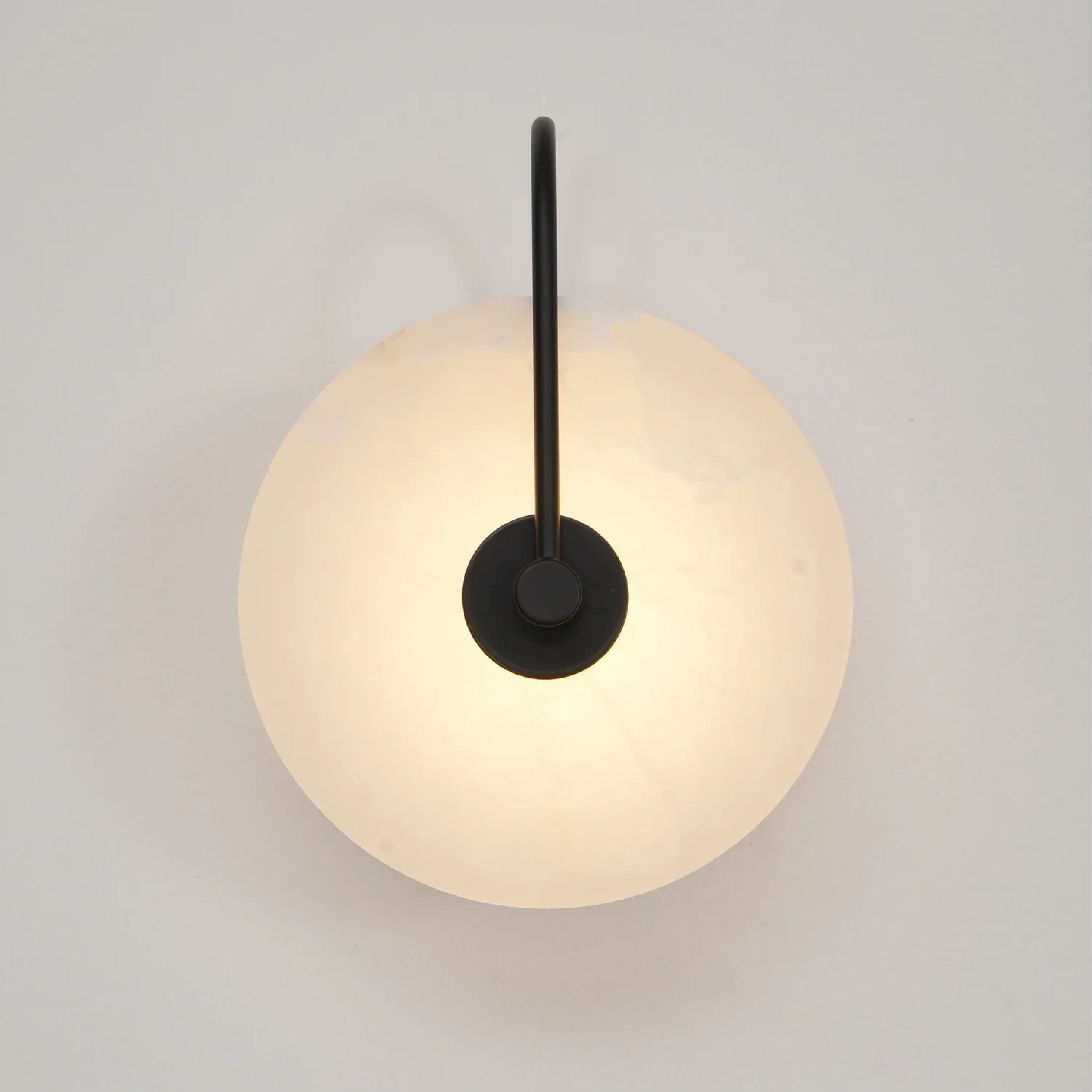 Lampe murale LED en marbre Alab
