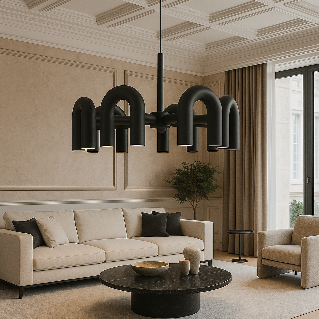 Le lustre Bauhaus de Hadi