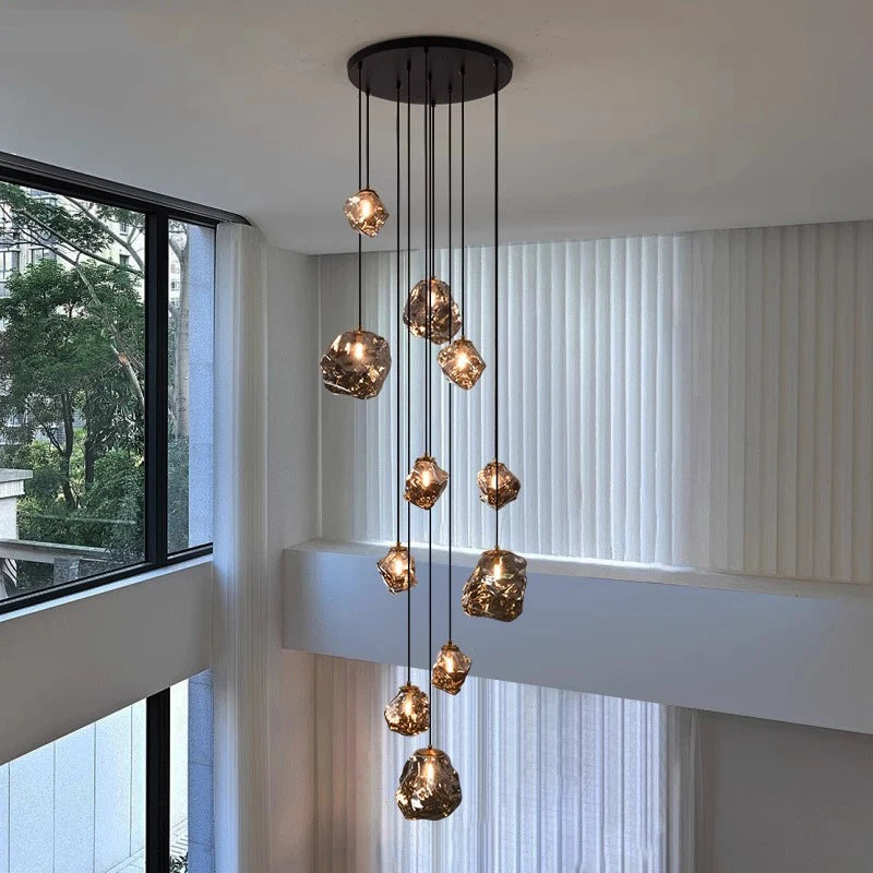 Lustre d'escalier Nordic Villa