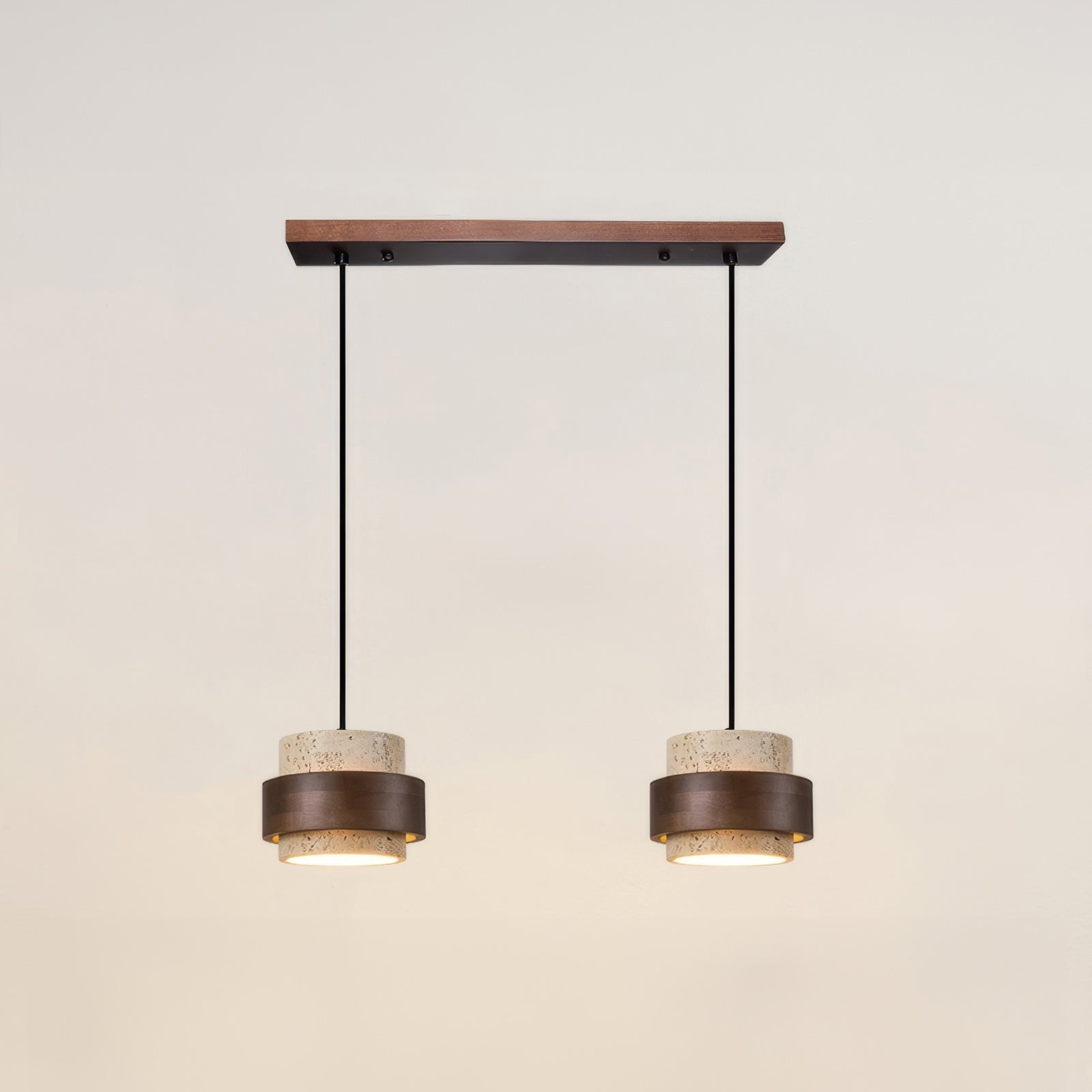 Ascend Retro Stone Wabi-Sabi Pendentif