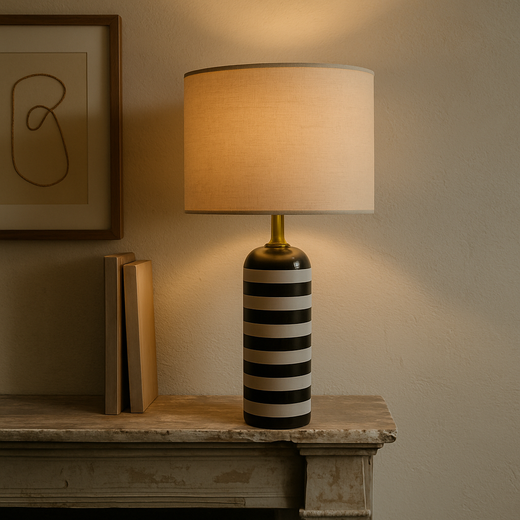 Lampe à poser en marbre Rexo