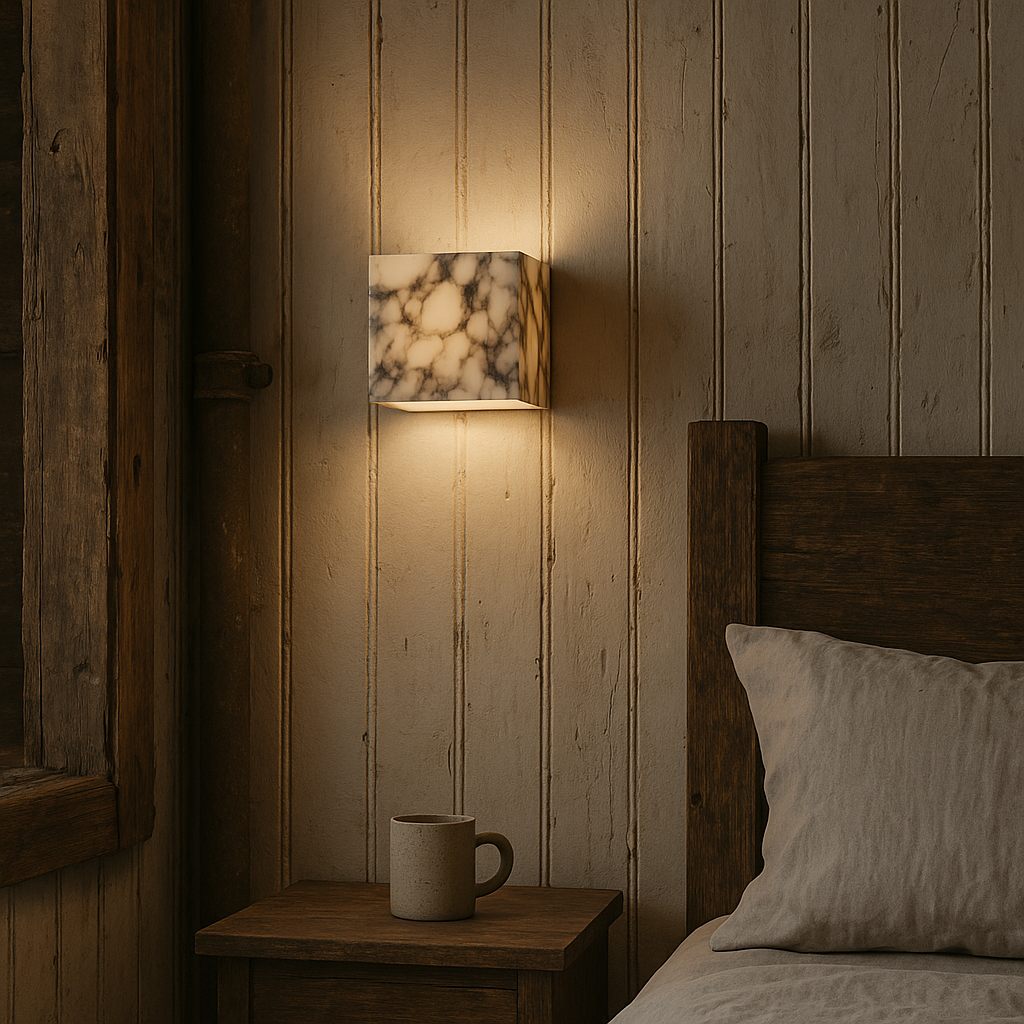 Applique Cube Marbre