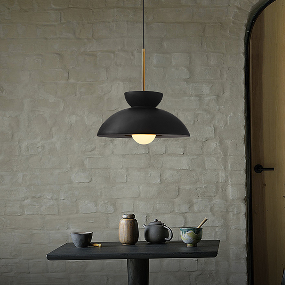 Lampe suspendue de style Wabi Sabi