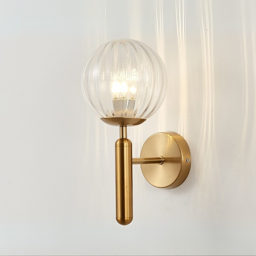 Lampe murale sphère nordique