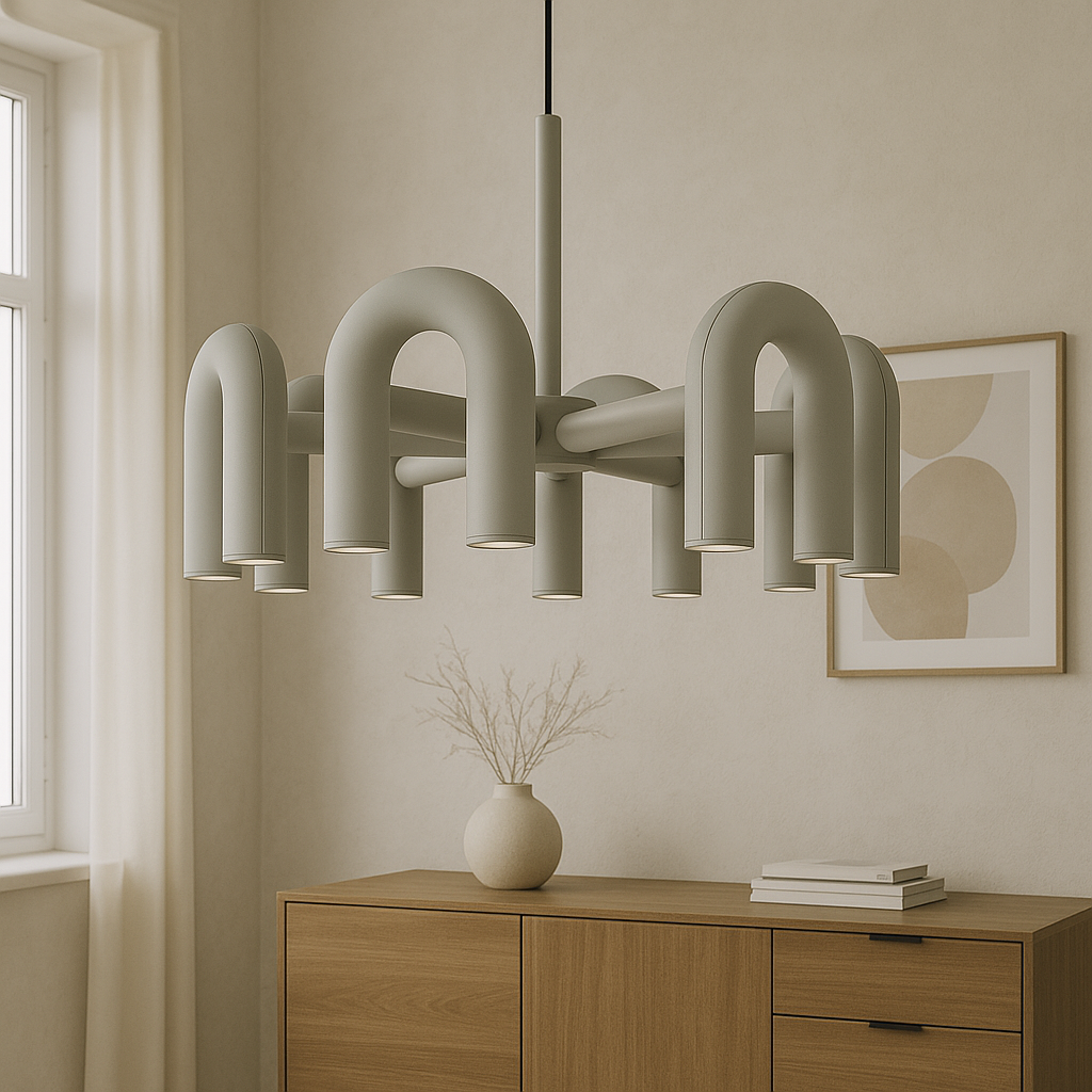 Le lustre Bauhaus de Hadi