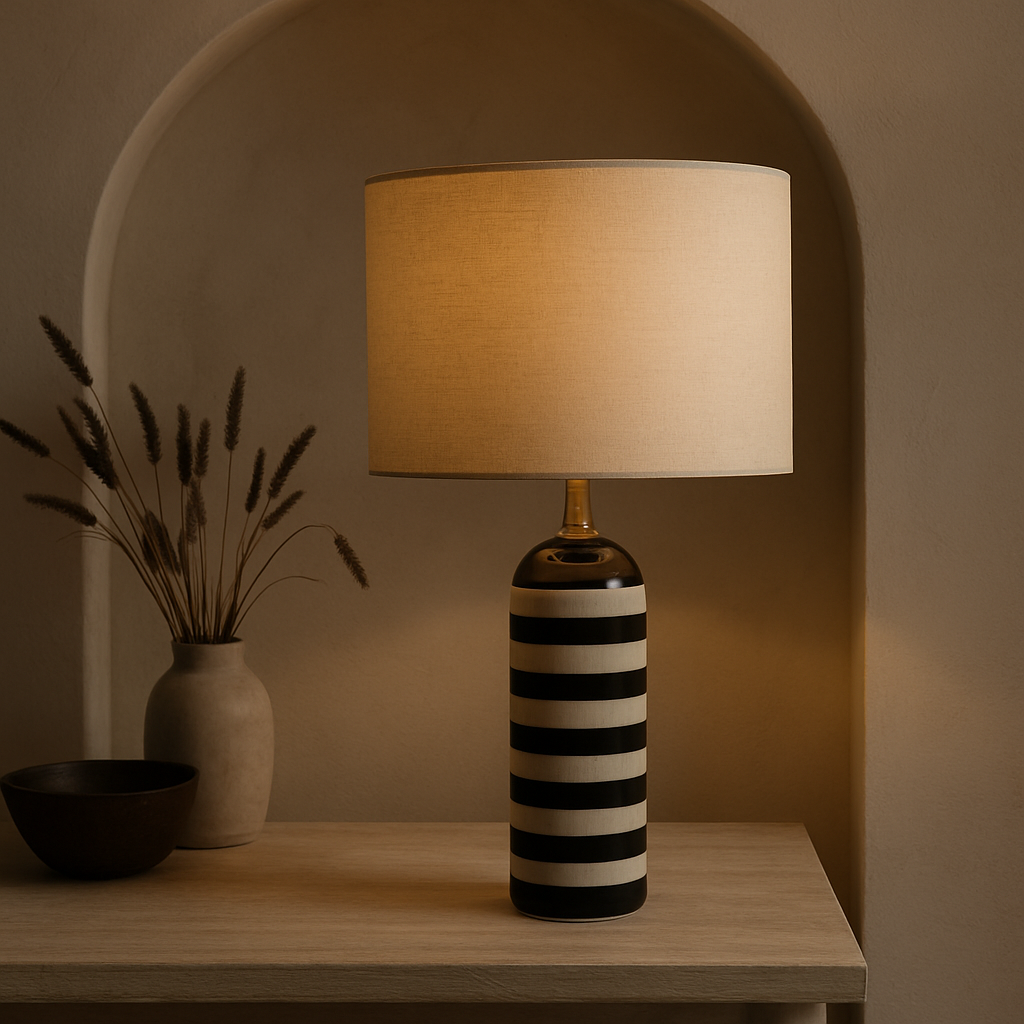 Lampe à poser en marbre Rexo