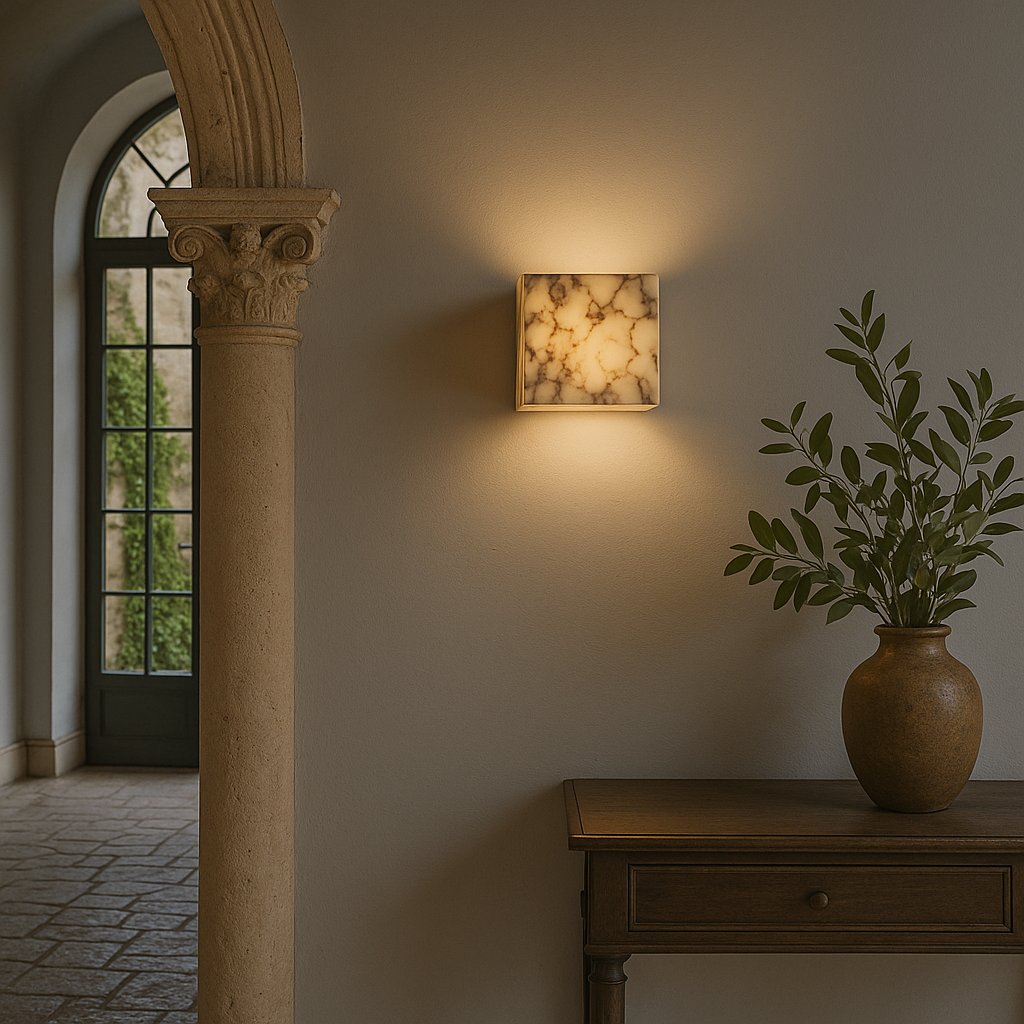 Applique Cube Marbre