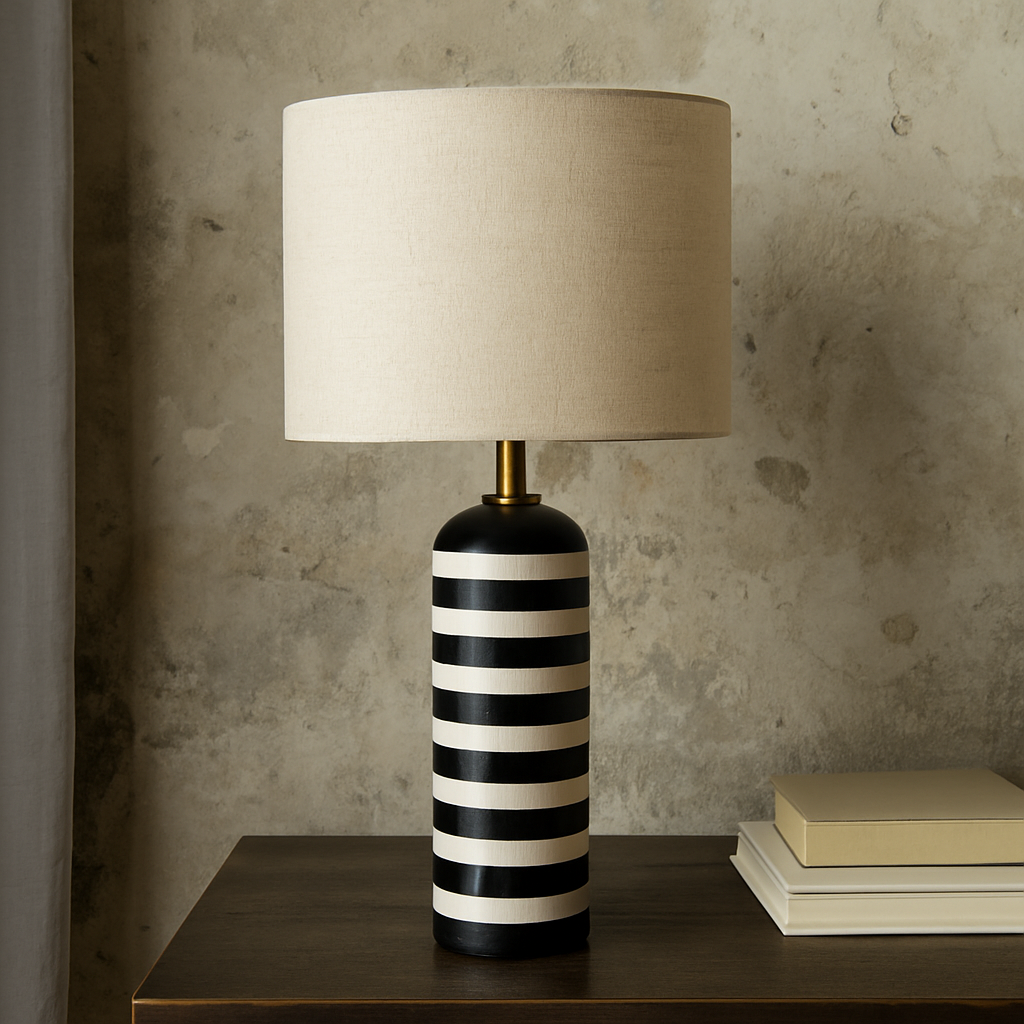 Lampe à poser en marbre Rexo
