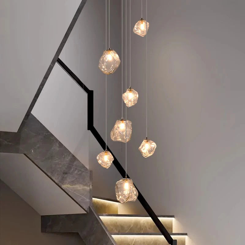 Lustre d'escalier Nordic Villa