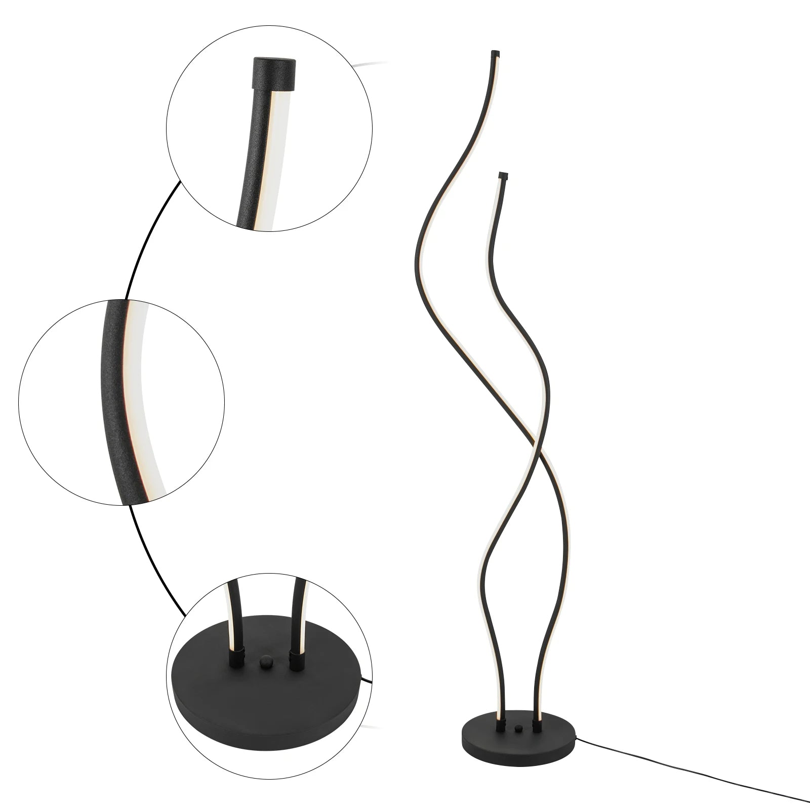 Lampadaire de style moderne