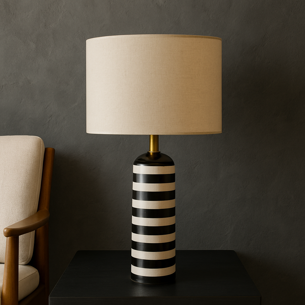 Lampe à poser en marbre Rexo