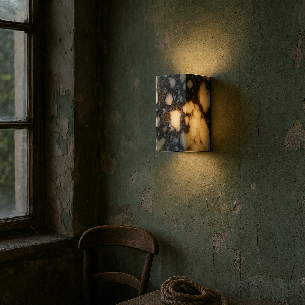 Applique Cube Marbre