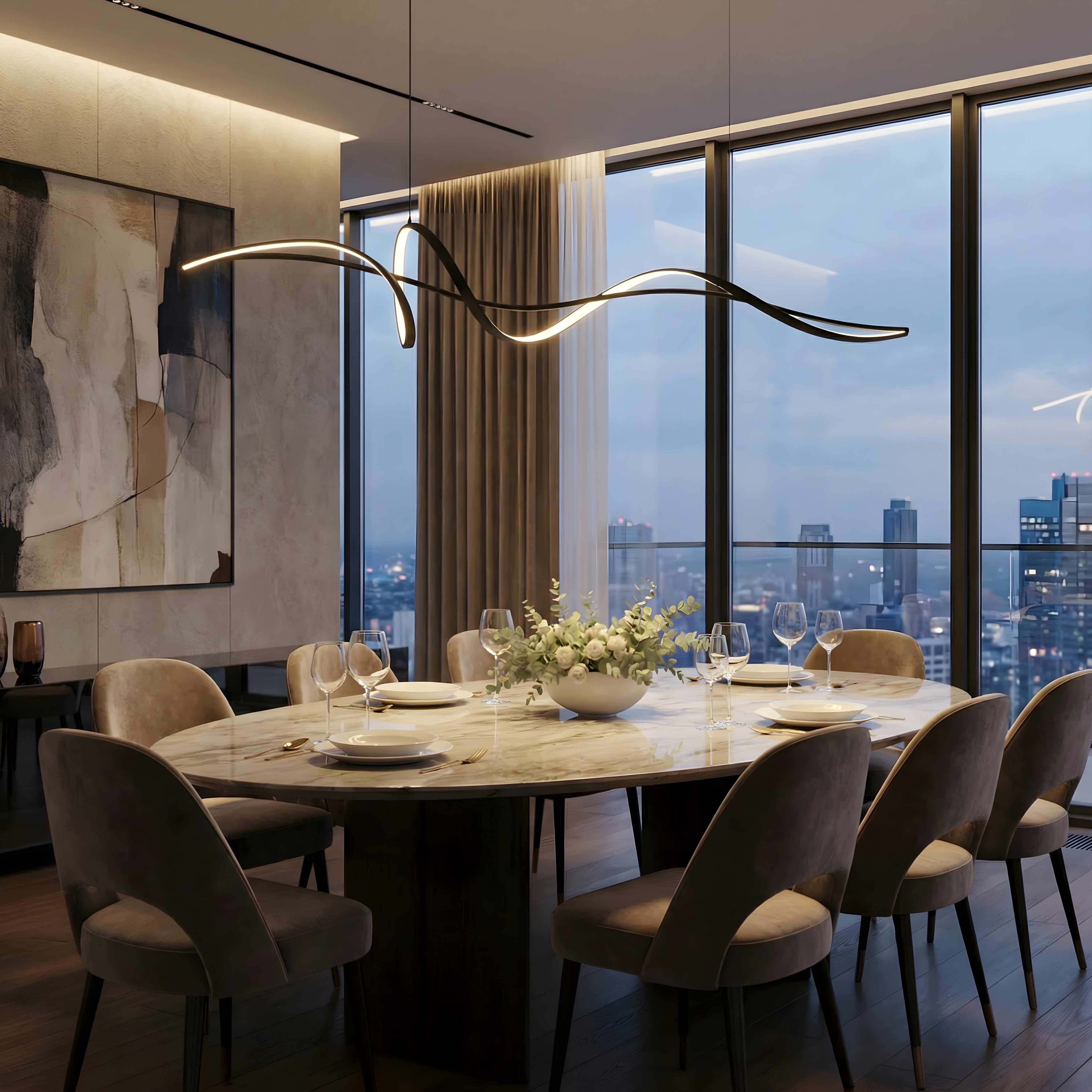 Lustre minimaliste Kyra