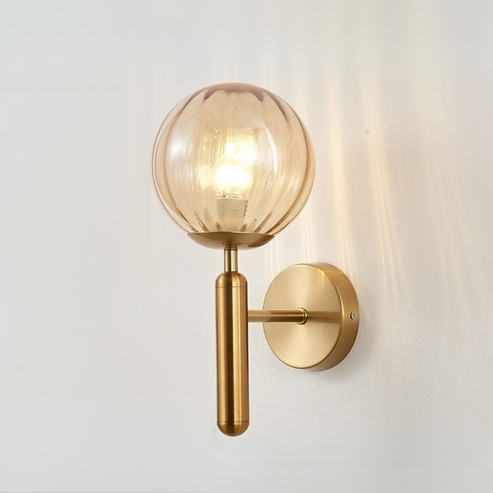 Lampe murale sphère nordique