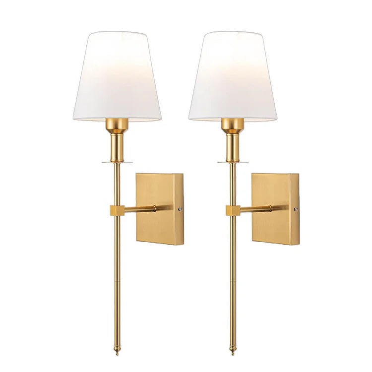 (2-Pack) Lampe murale sans fil rechargeable