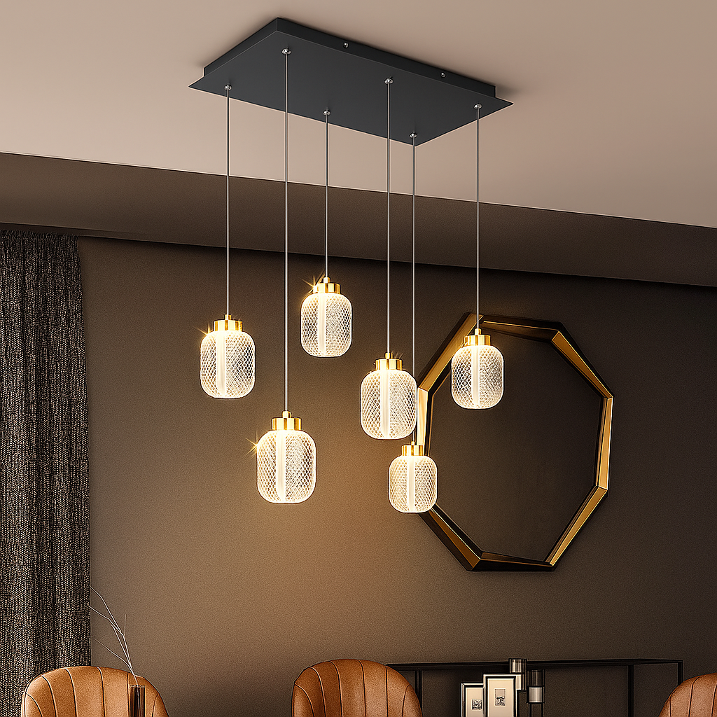 Novaso Lampe pendante de table de cuisine