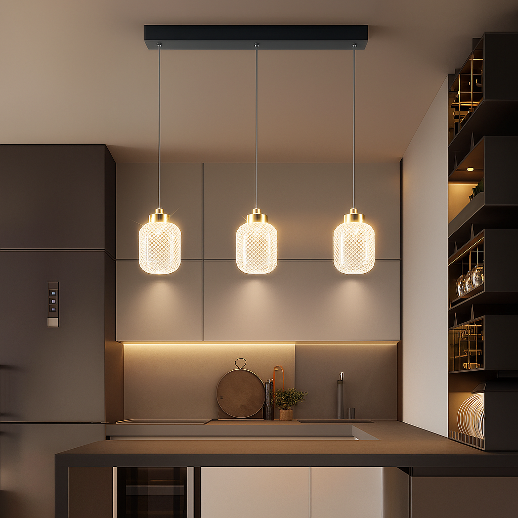 Novaso Lampe pendante de table de cuisine