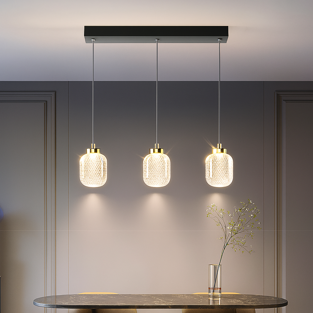 Novaso Lampe pendante de table de cuisine
