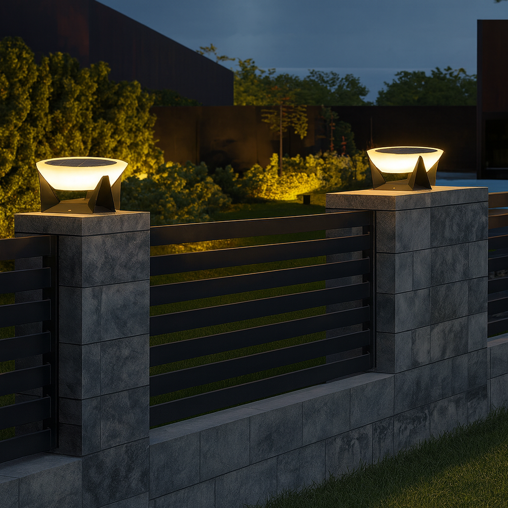Lampe de terrasse solaire