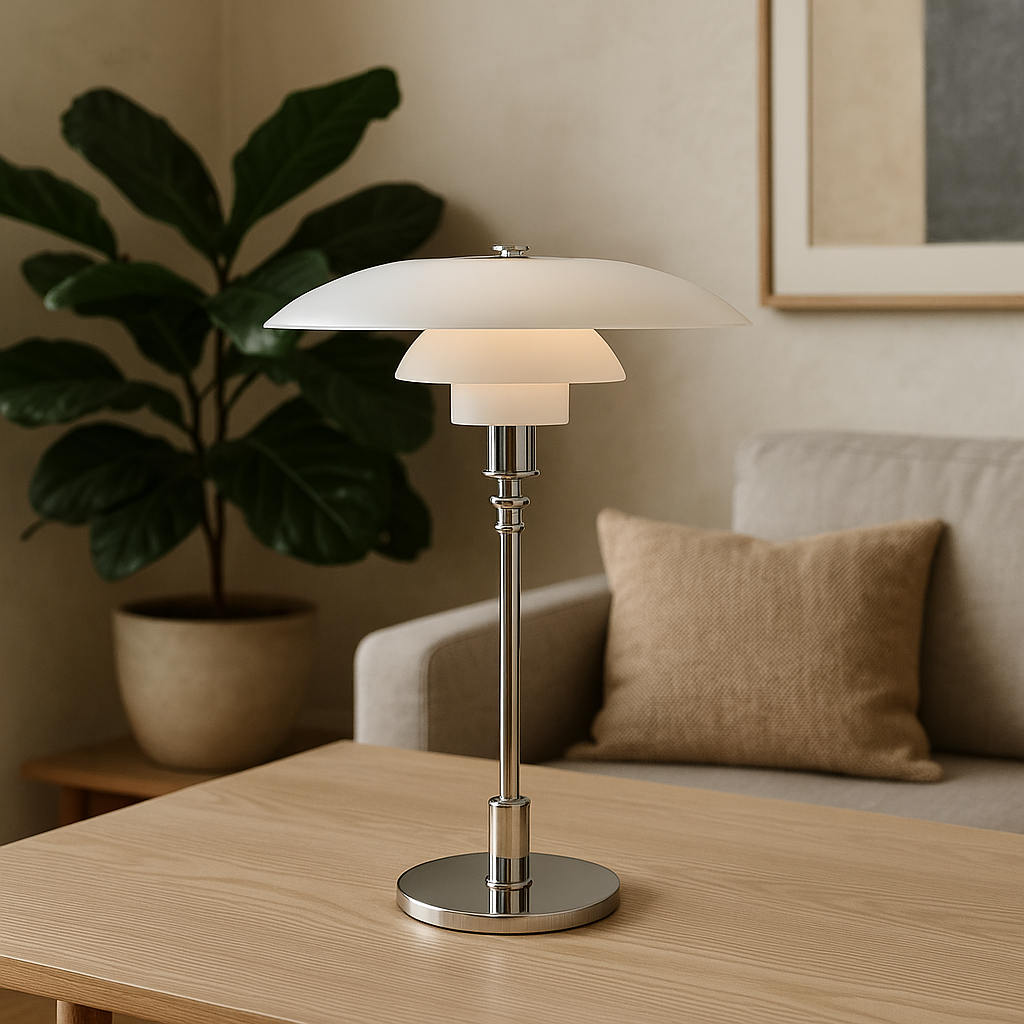 Lampe à poser de designer danois