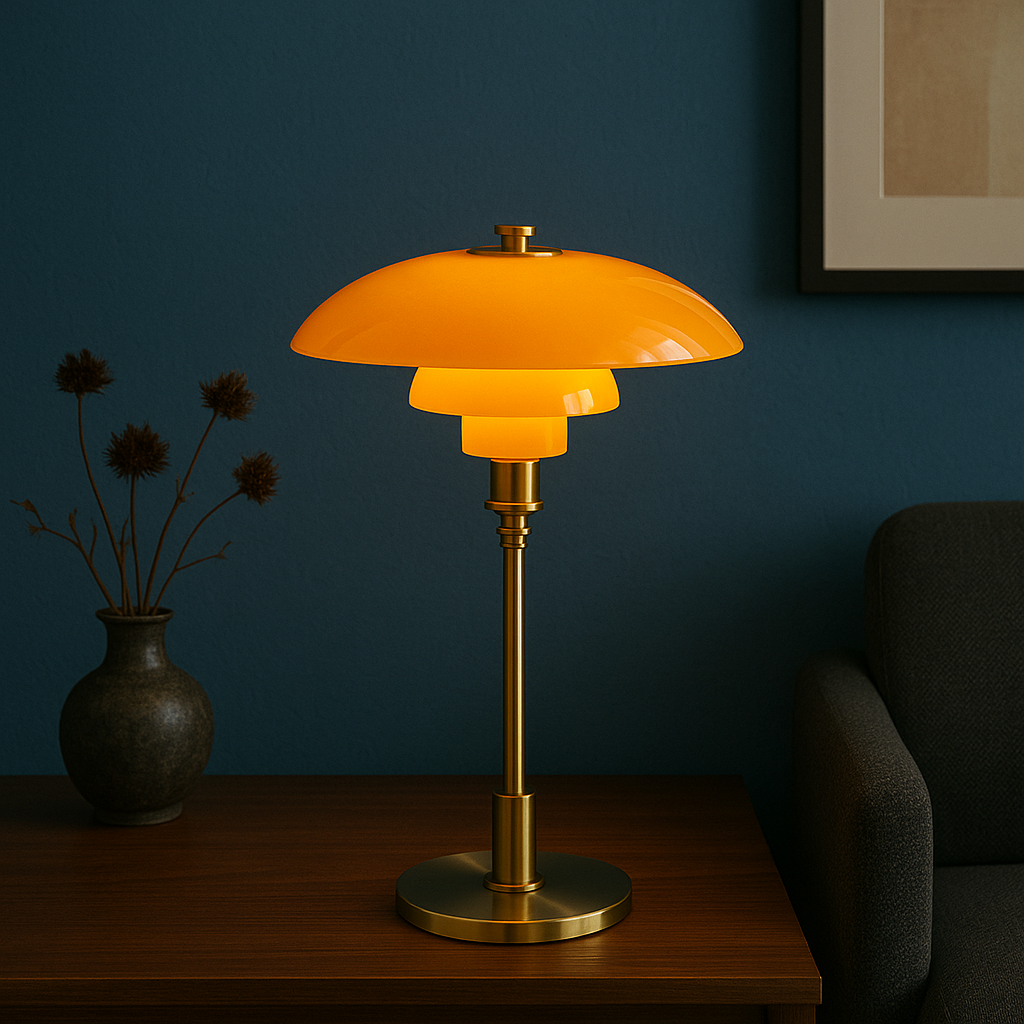 Lampe à poser de designer danois