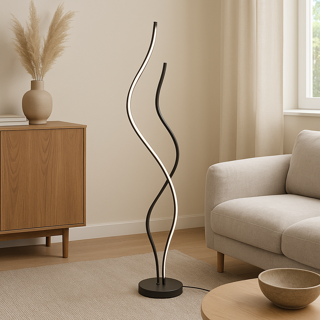 Lampadaire de style moderne