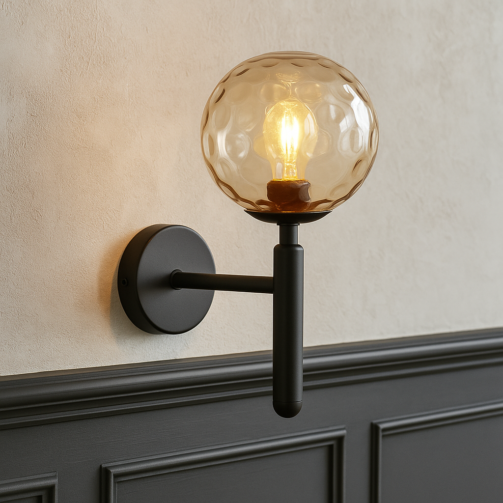 Lampe murale sphère nordique