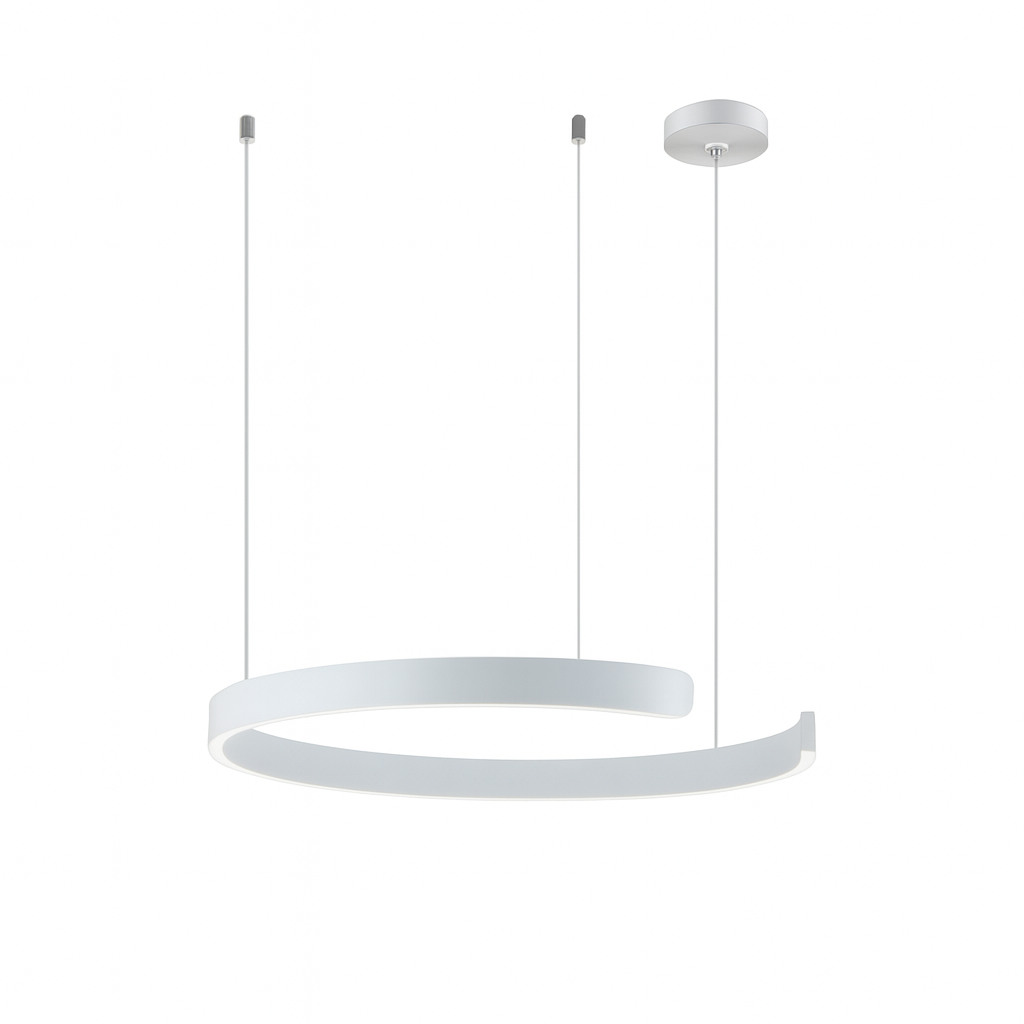 Lampe pendante moderne en forme de cercle