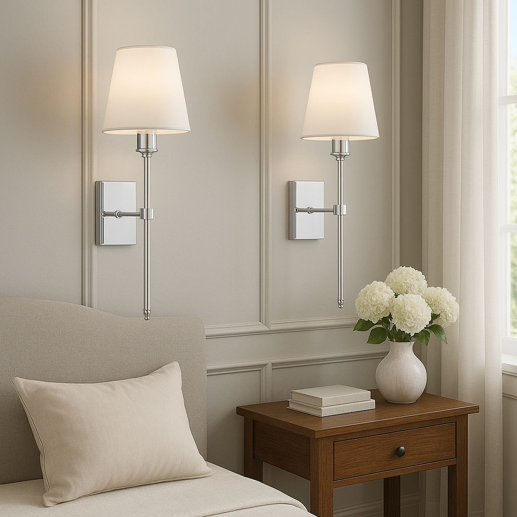 (2-Pack) Lampe murale sans fil rechargeable