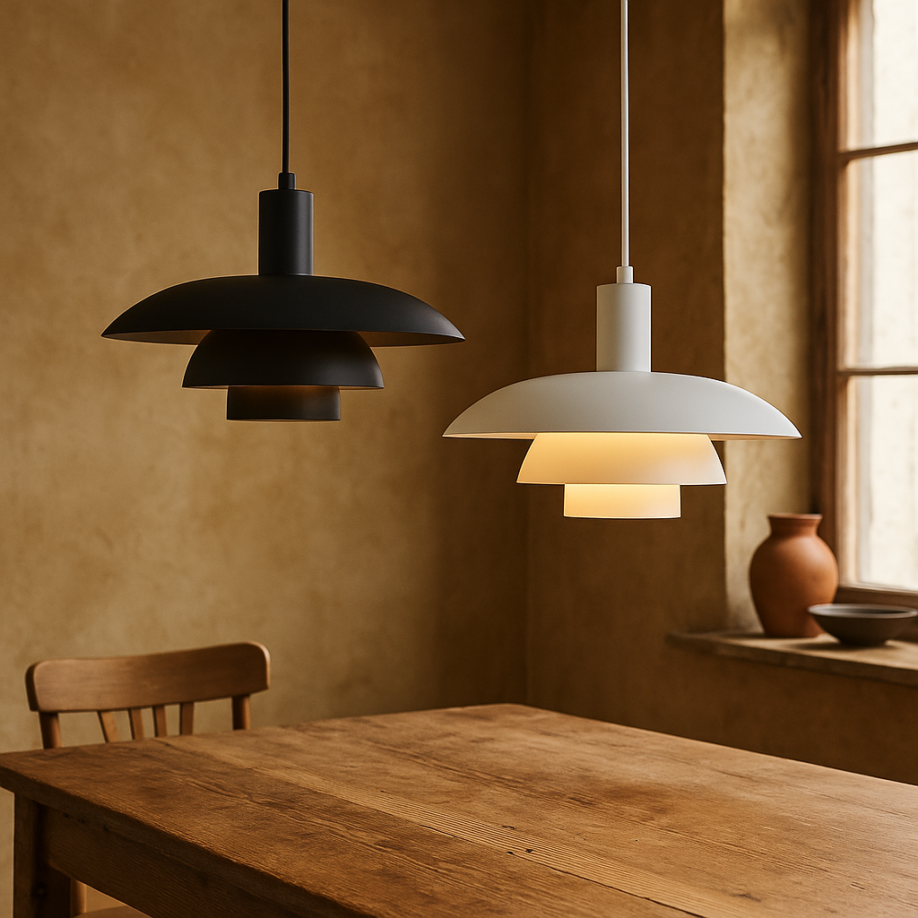 Lampe suspendue de style danois d'Irda