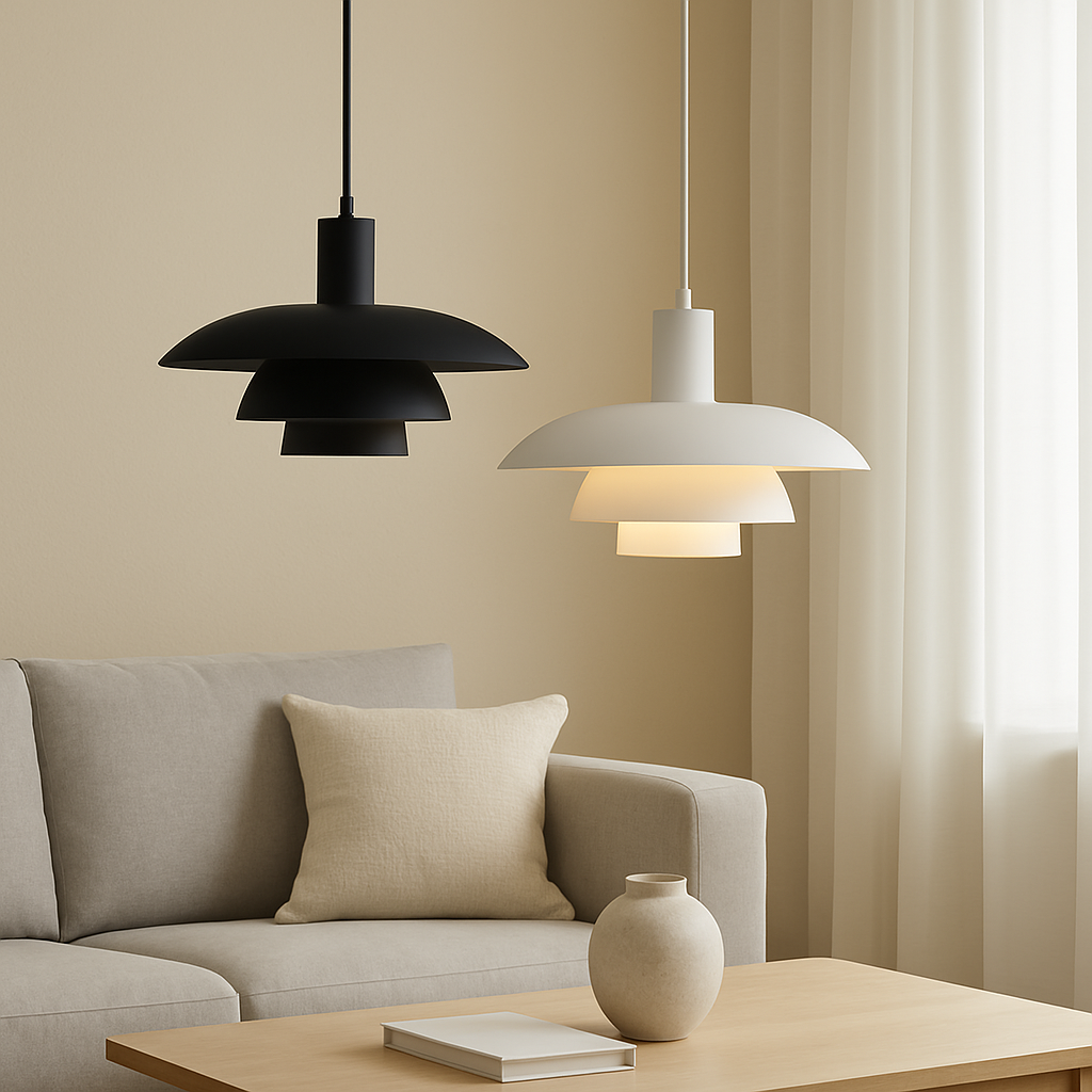 Lampe suspendue de style danois d'Irda