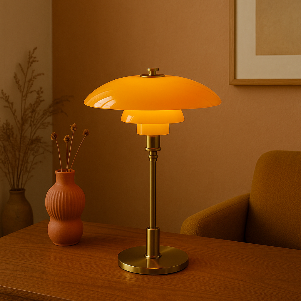 Lampe à poser de designer danois