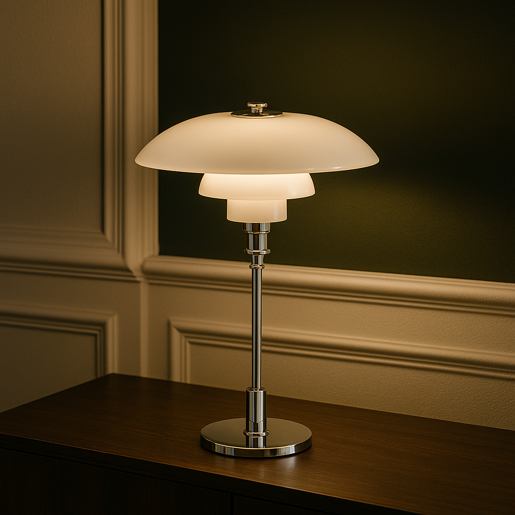 Lampe à poser de designer danois
