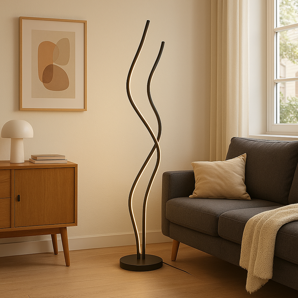 Lampadaire de style moderne
