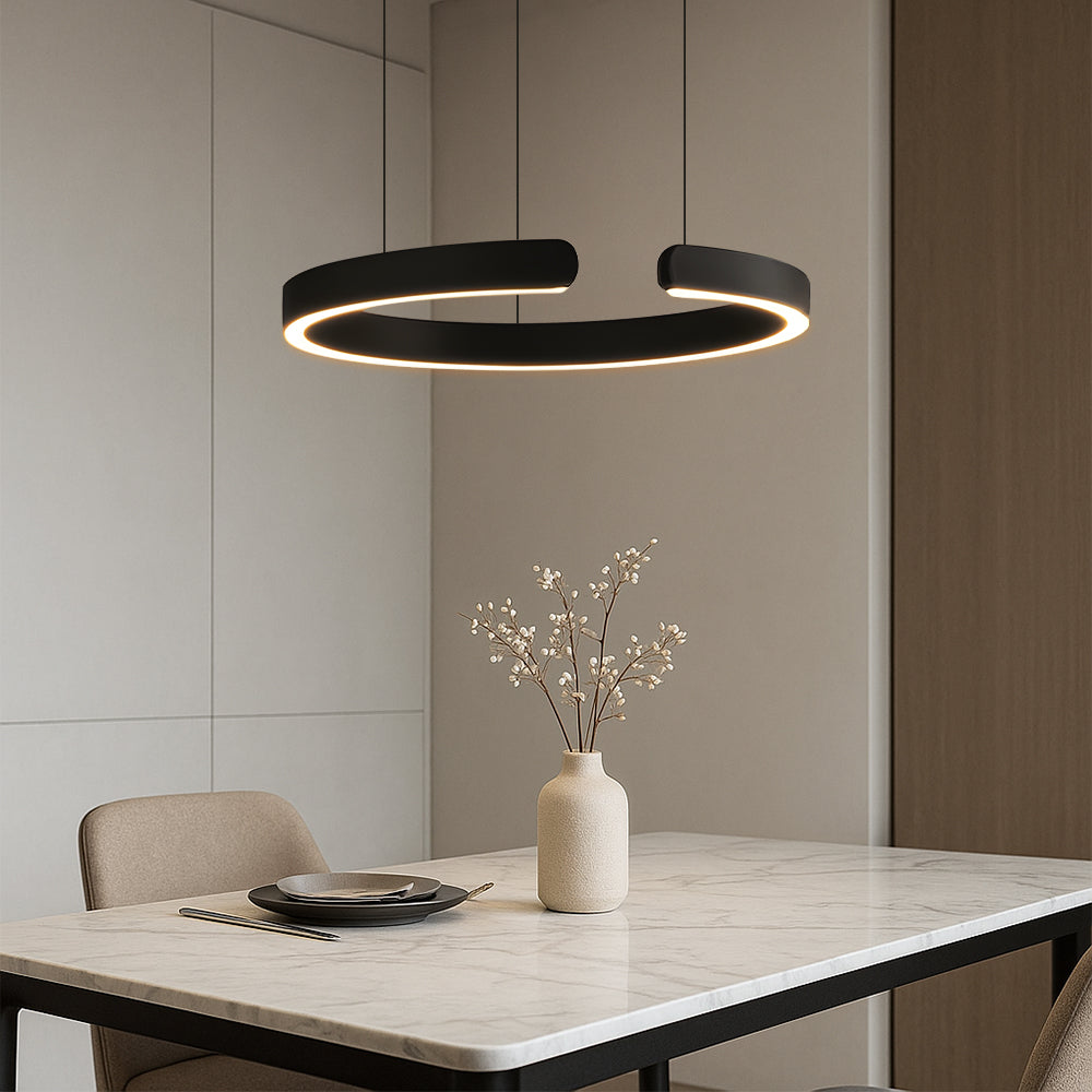 Lampe pendante anneau Esthetica