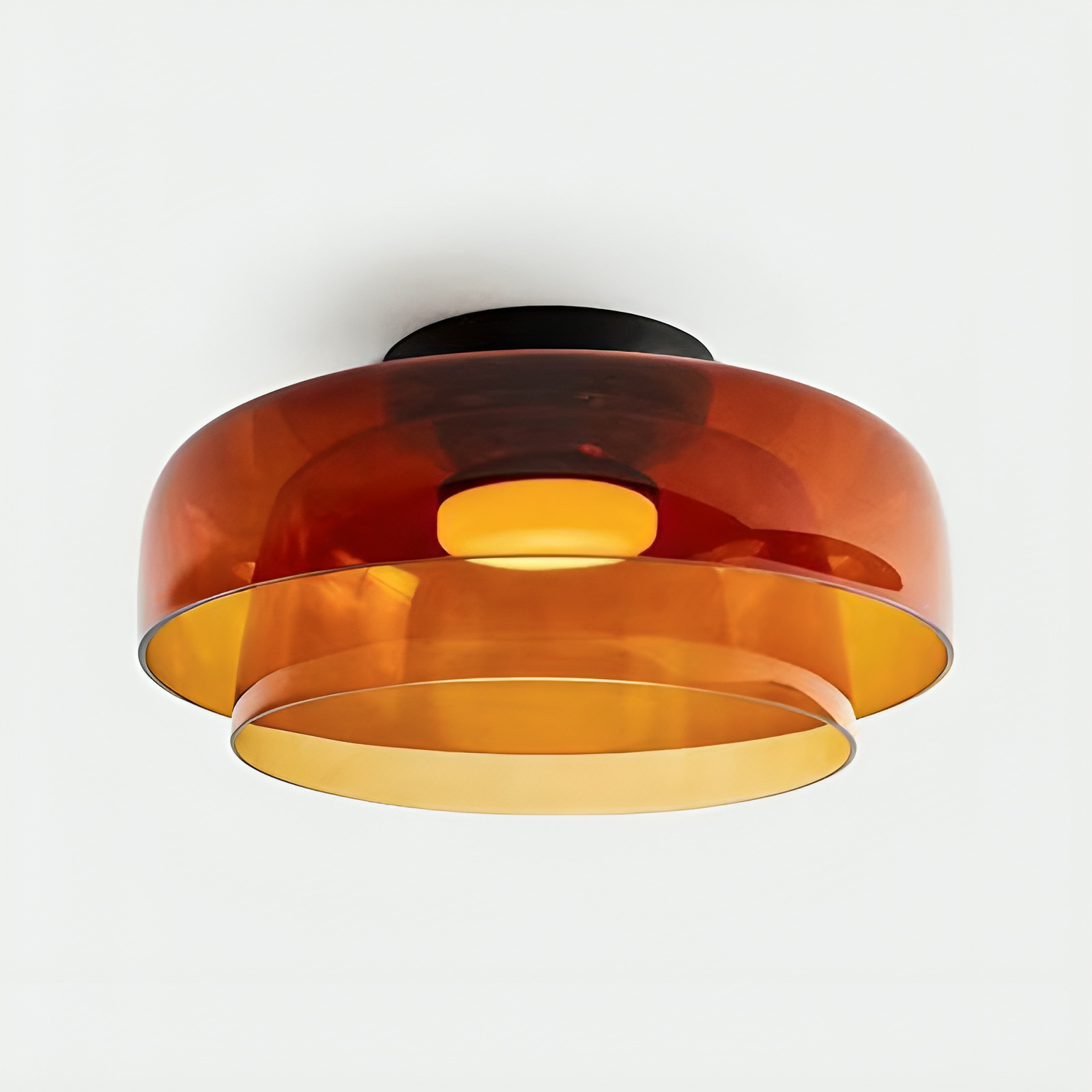 Lampe pendante nordique Bauhaus en verre