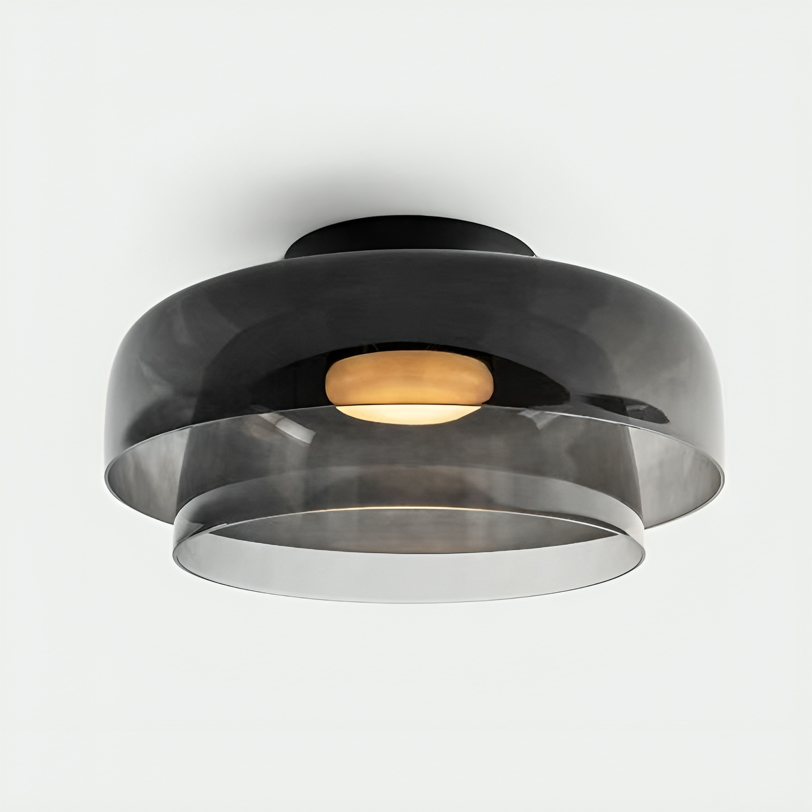 Lampe pendante nordique Bauhaus en verre
