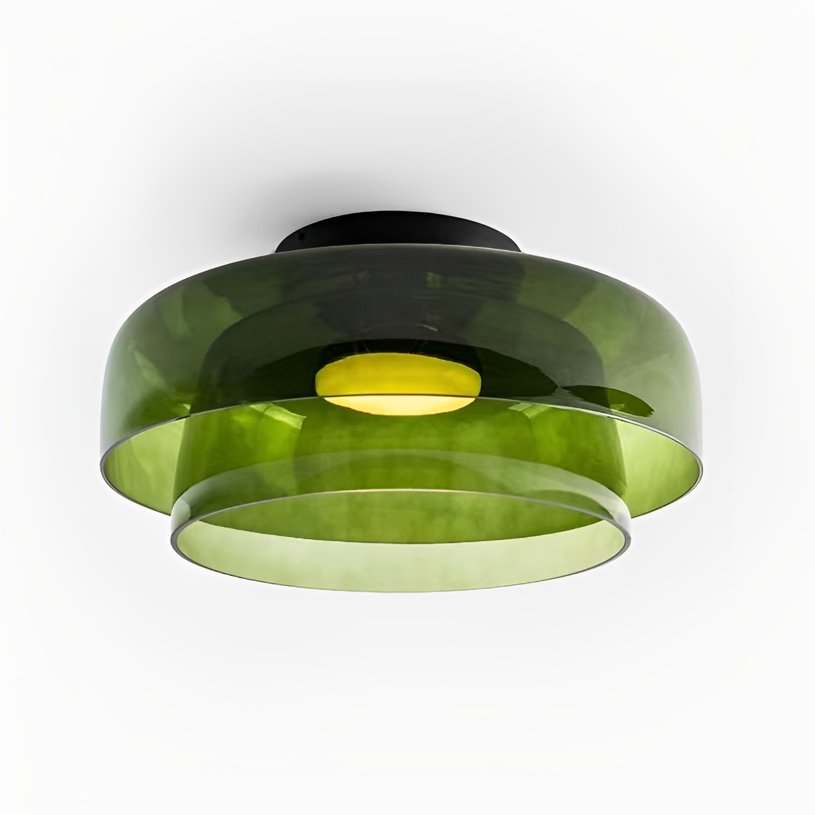 Lampe pendante nordique Bauhaus en verre