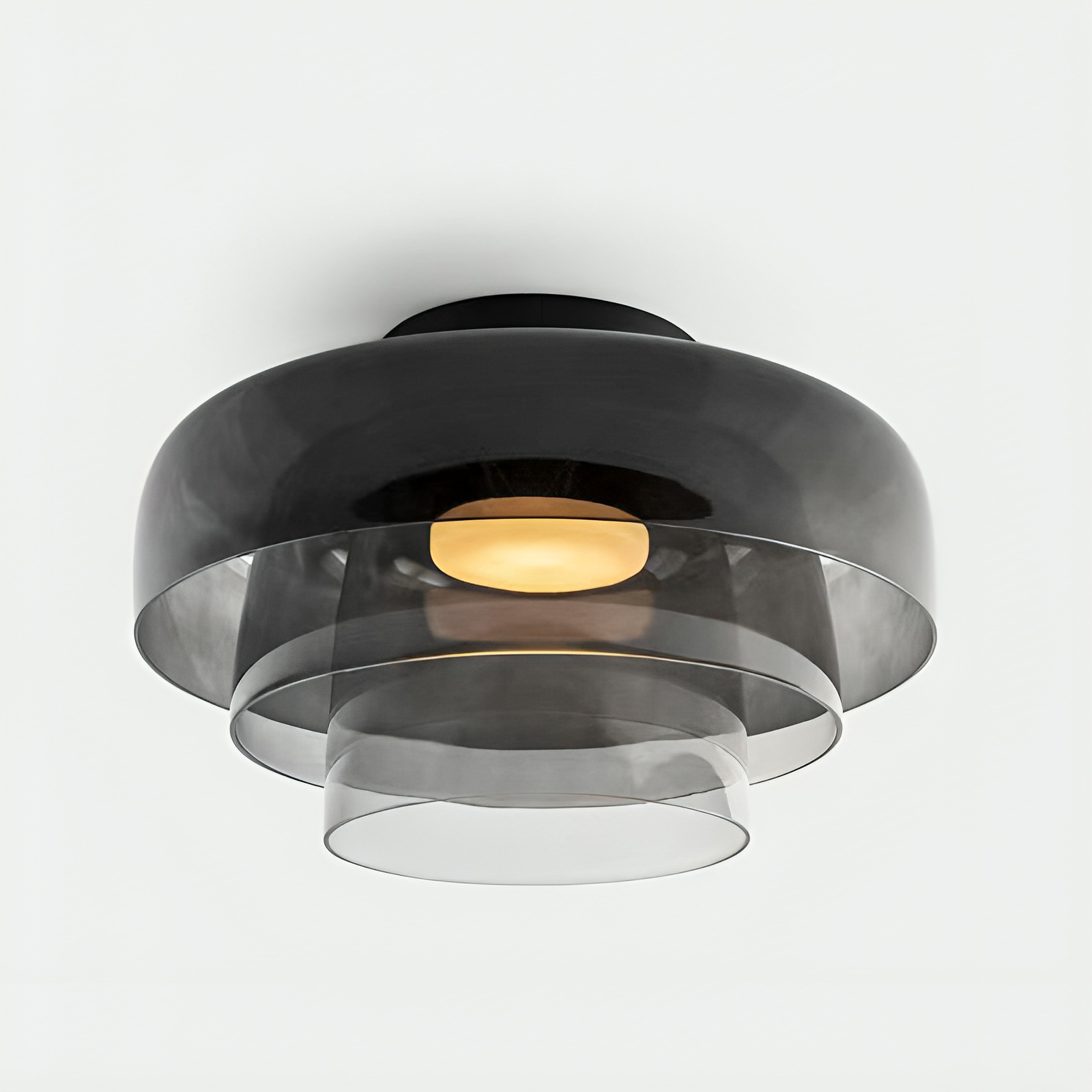 Lampe pendante nordique Bauhaus en verre