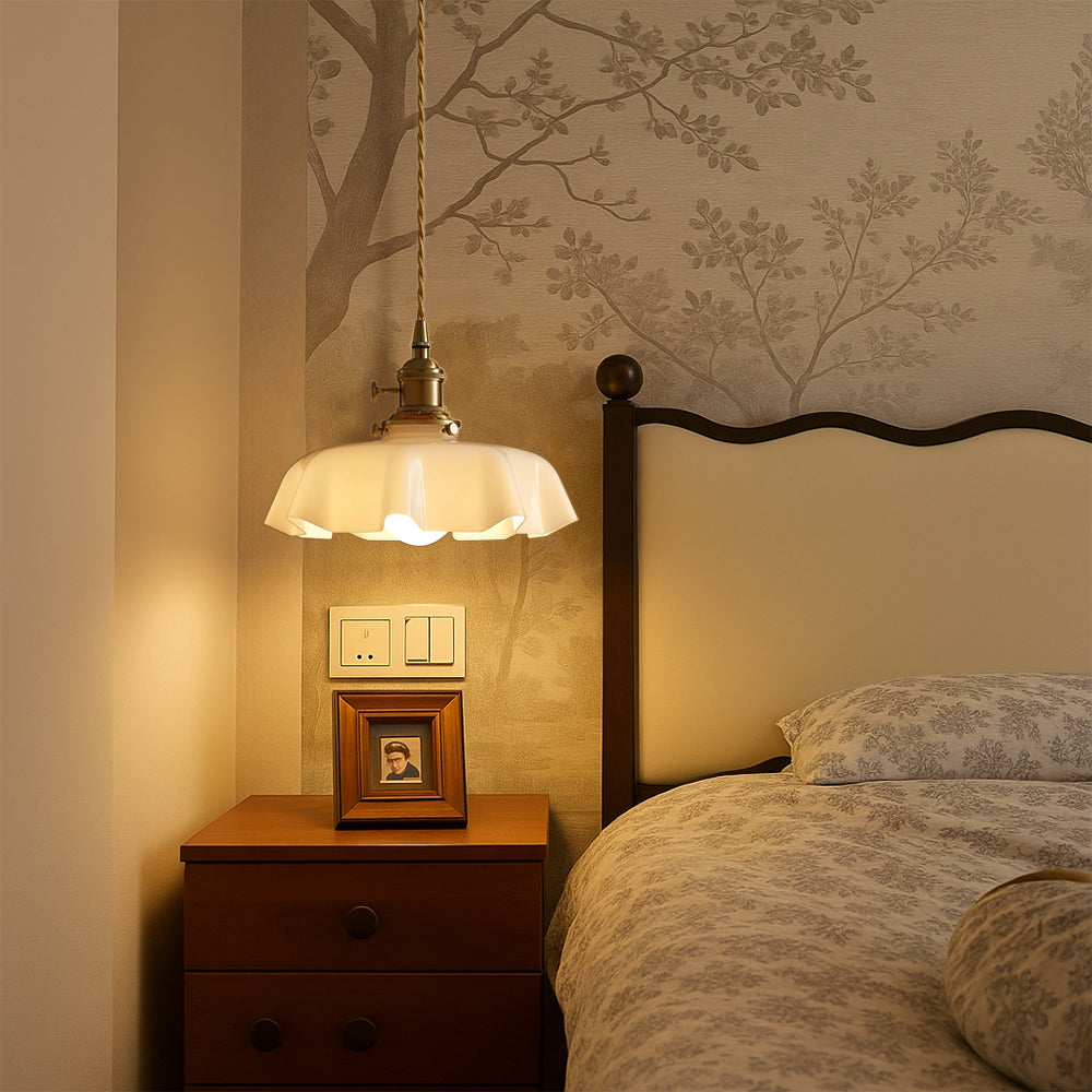 Lampe pendante de style français